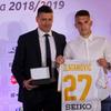 Zlatanović je nedavno izabran za najboljeg mladog fudbalera Super lige Srbije. Foto FSS