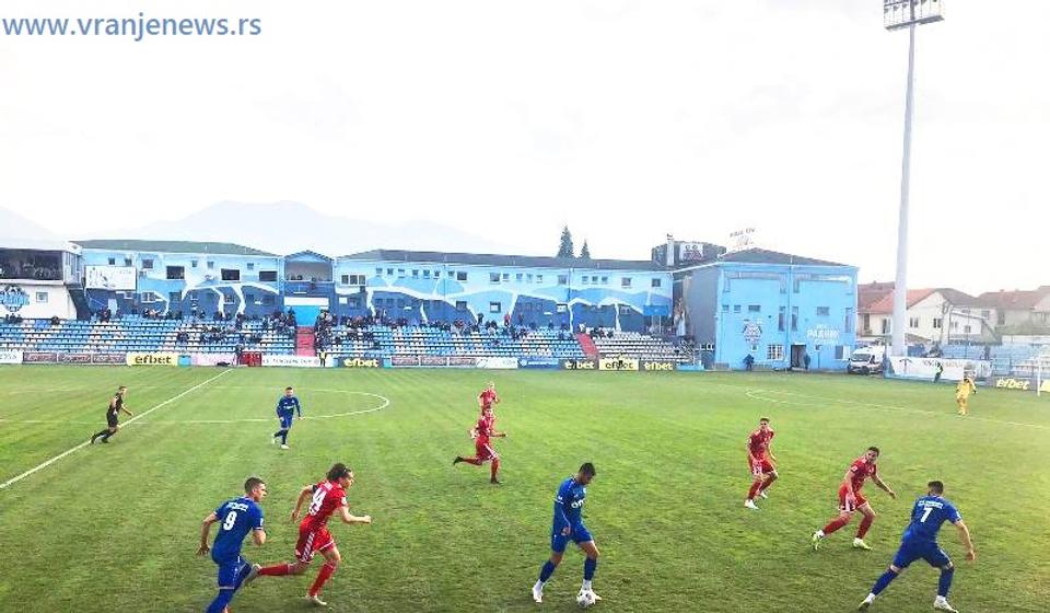 Detalj sa utakmice Radnik - Voždovac. Foto Vranje News