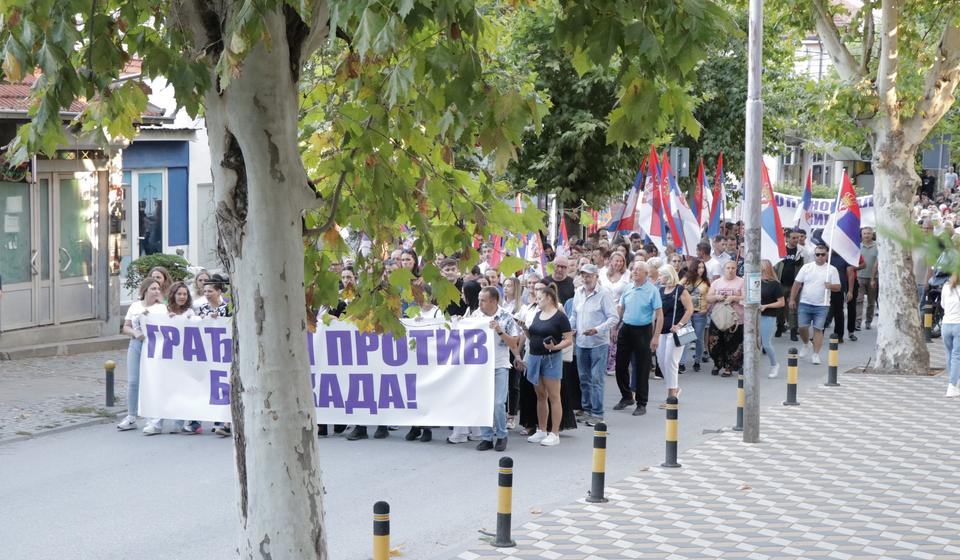 Sa jednog od ranijih kontraprotesta SNS-a. Foto Vranje news
