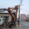 Ekipa elektrodistibucije je na terenu: mesto gde je došlo do požara. Foto Vranje news