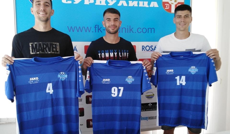 Radmanovac, Spasić i Oreščanin. Foto D. Mirčev