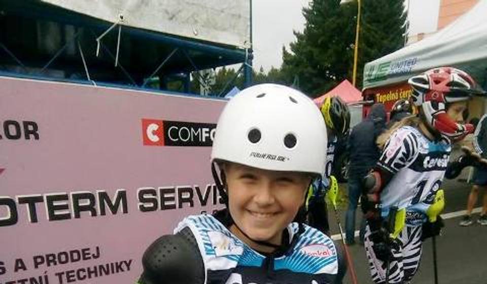 Vranjski roleraši uspešni u u Češkoj. Foto Ski klub Besna kobila