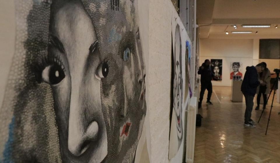 Sa ovogodišnje izložbe Ane Cvejić u Galeriji NU. Foto Vranje News