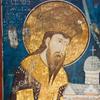 Sveti Kralj Stefan Dečanski, ktitorska freska pored ikonostasa u Dečanima, 1342. Foto Visoki Dečani
