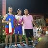 Anđelković (desno) se domogao pobedničkog postolja. Foto AK Vranjski maratonci