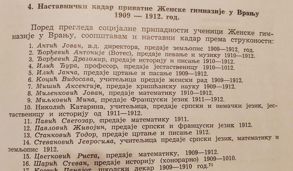 Foto printscreen (klik na tabelu za uvećanje)