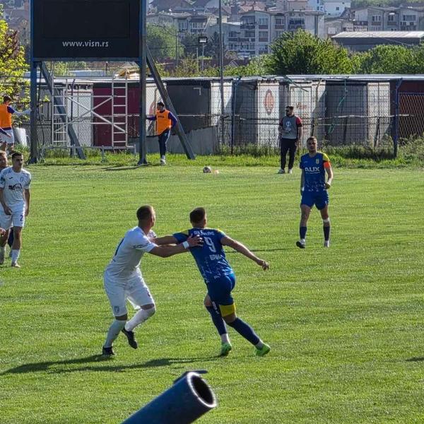 Detalj sa današnje utakmice. Foto Vranje news