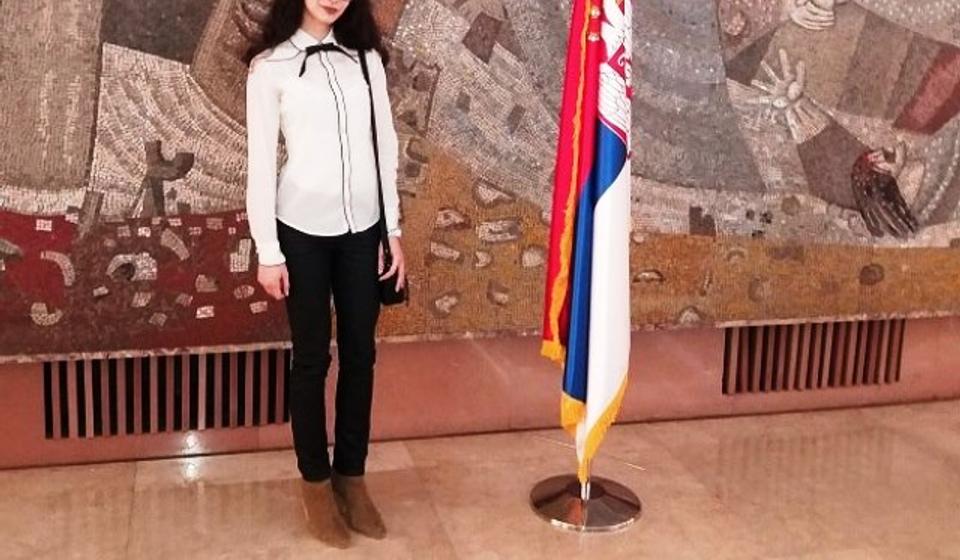 Želi da doprinese zaštiti šuma od prekomerne seče: Jefimija Najdić. Foto Fejsbuk