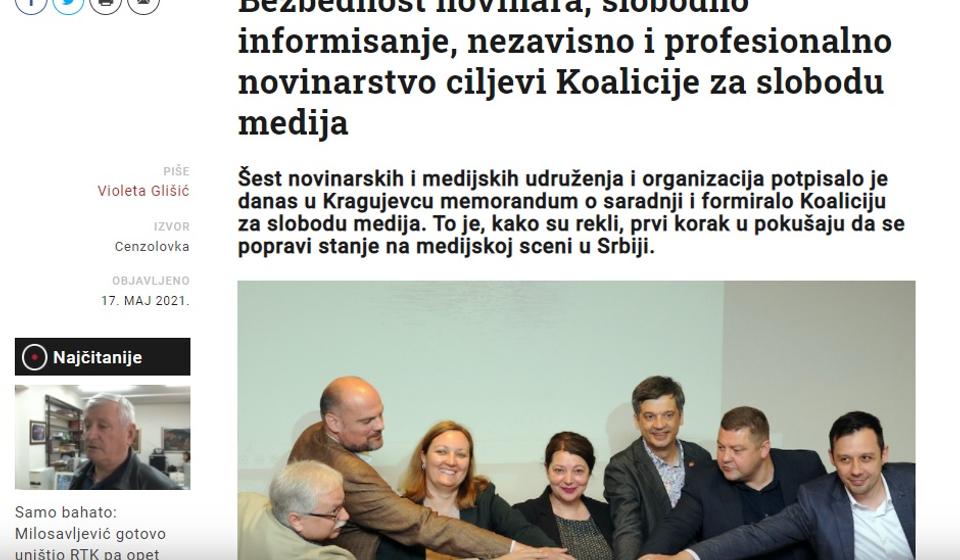 Foto printscreen Cenzolovka