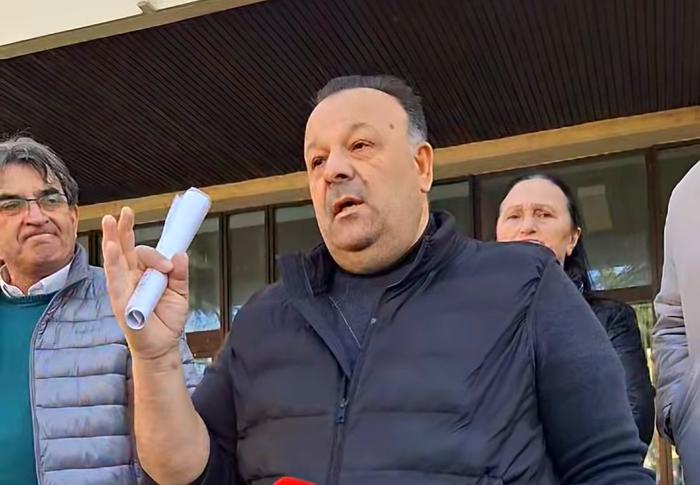 Nebojša Aleksić, predsednik Saveza Slobodnih sindikata Srbije (SSSS). Foto Vranje news