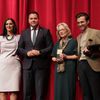 Detalj sa ceremonije uručenja nagrada. Foto Vranje news