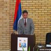 Slobodan Milenković podnosi izveštaj o radu svog kabineta. Foto VranjeNews