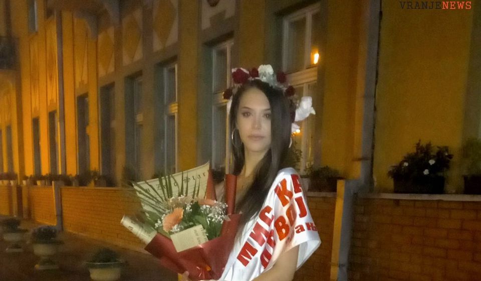 Milica Stošić, mis Karanfil devojče 2024. Foto Vranje news