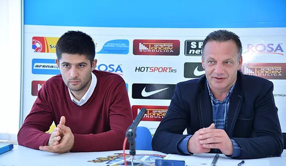 Mladen Dodić (desno). Foto FK Radnik