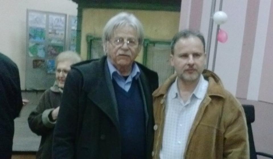 Sa Ljubivojem Ršumovićem. Foto lična arhiva