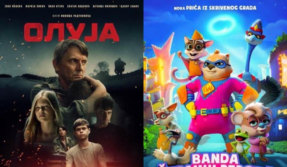 Za najmlađe će u subotu u podne na programu biti film Priče iz skrivenog grada: Banda čupavih repova. Foto promo plakat