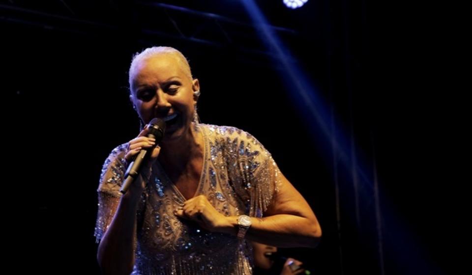 Lepa Brena na koncertu u Vranju. Foto VranjeNews