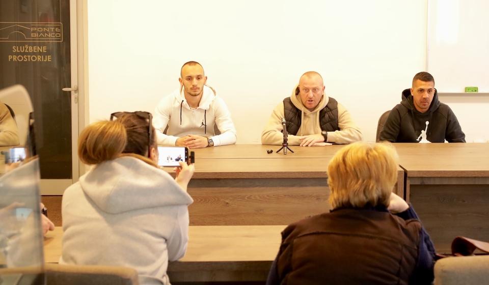 Sa današnje konferencije za medije Dinamo Jug-a. Foto Vranje news