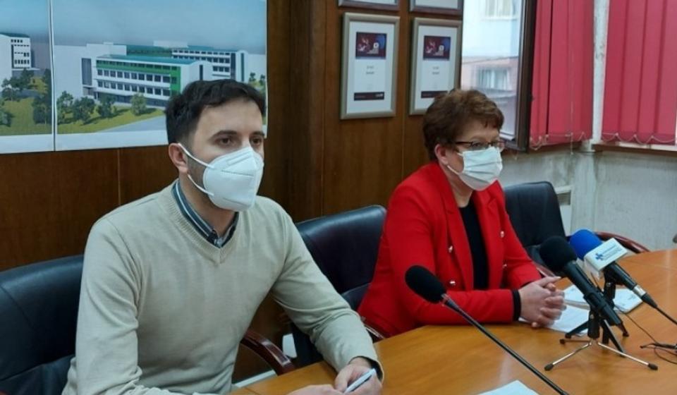 Većnici Bojan Kostić i Danijela Milosavljević. Foto www.vranje.org.rs