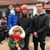 Marijana sa rodbinom. Foto VranjeNews