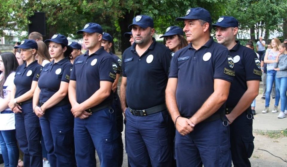 Od danas su milicajci. Foto VranjeNews