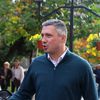Obradović u petak na vranjskim ulicama. Foto VranjeNews