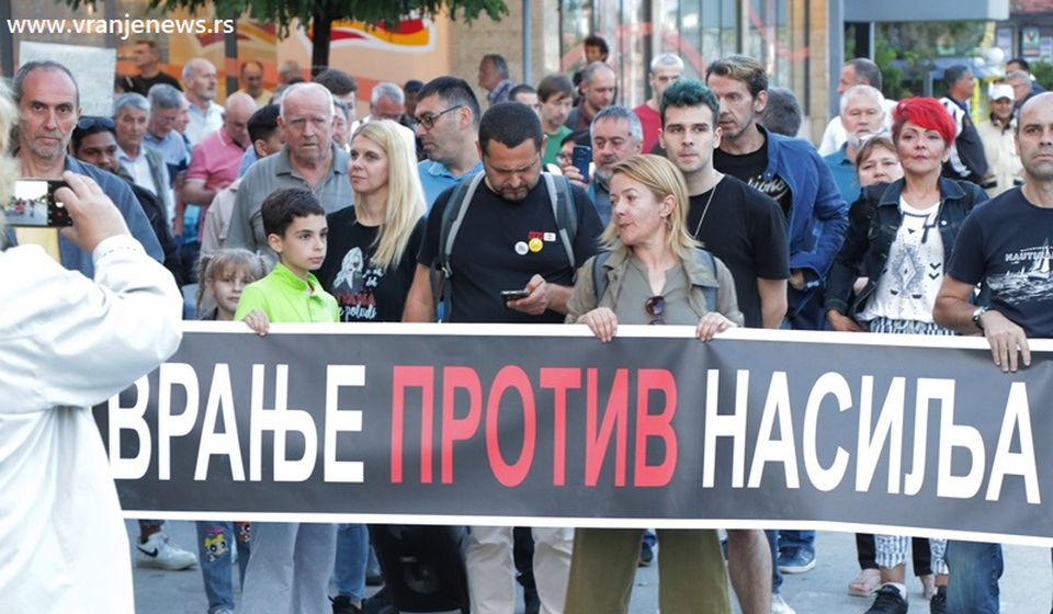 Sa prethodnog protesta. Foto Vranje News