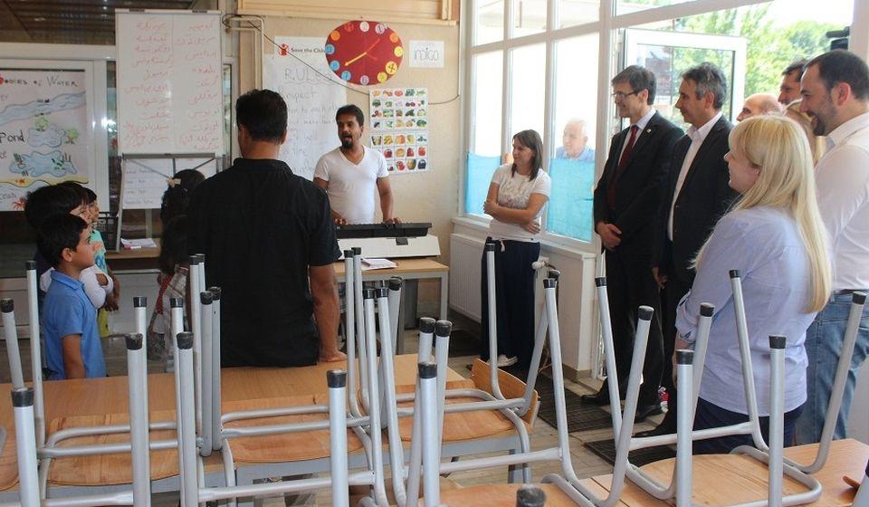Deca migranata u Vranju već integrisana u škole i vrtiće. Foto Grad Vranje