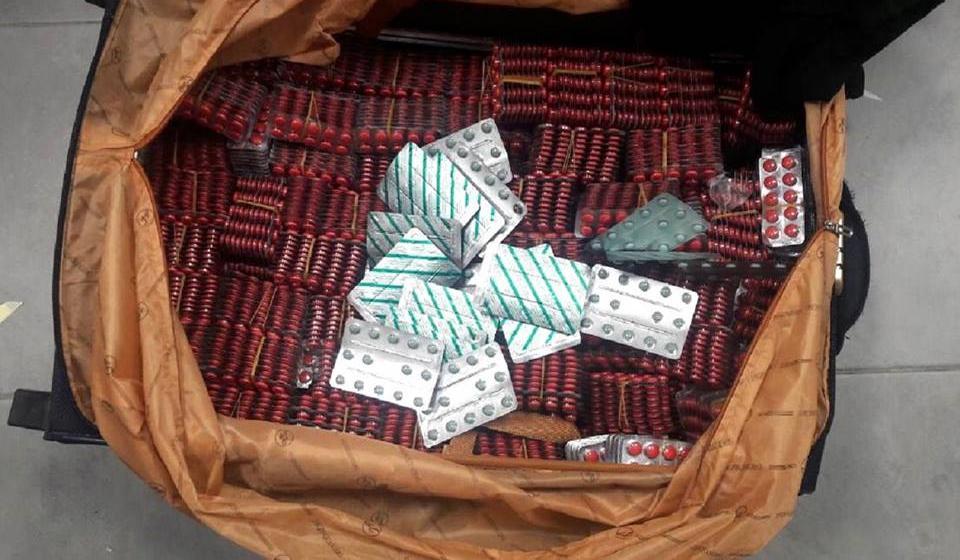 Pronađena 41.000 opojnih tableta. Foto Uprava carina