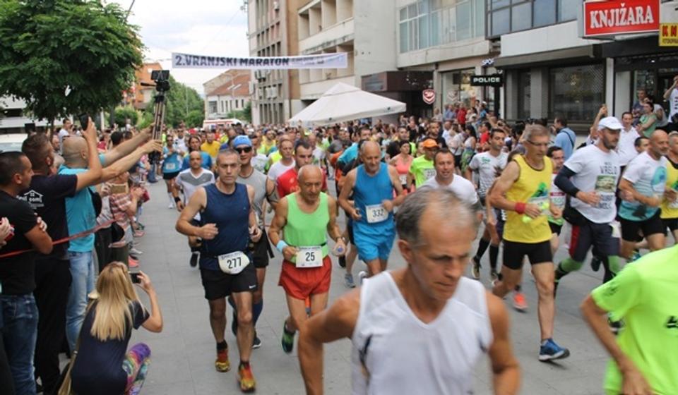 Detalj sa 2. Vranjskog maratona. Foto ilustracija Vranje News