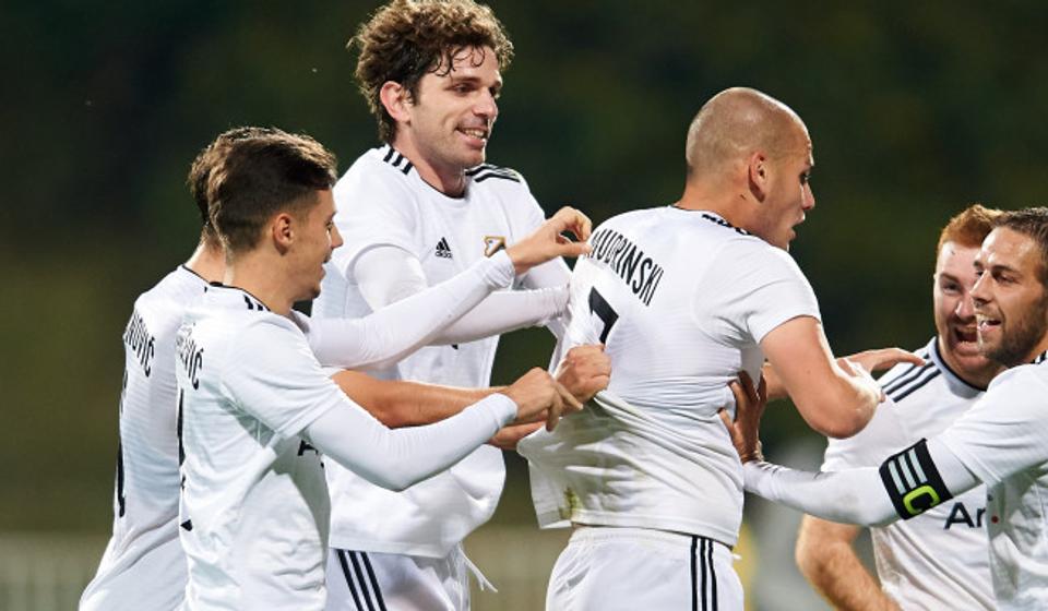 Strelac oba gola: Ognjen Mudrinski. Foto FK Čukarički