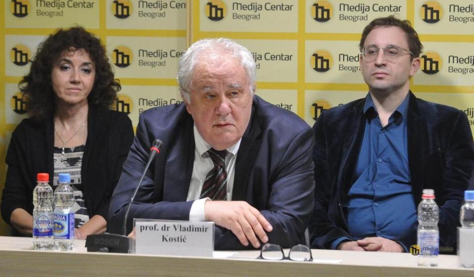 Akademik Vladimir Kostić. Foto MC Beograd