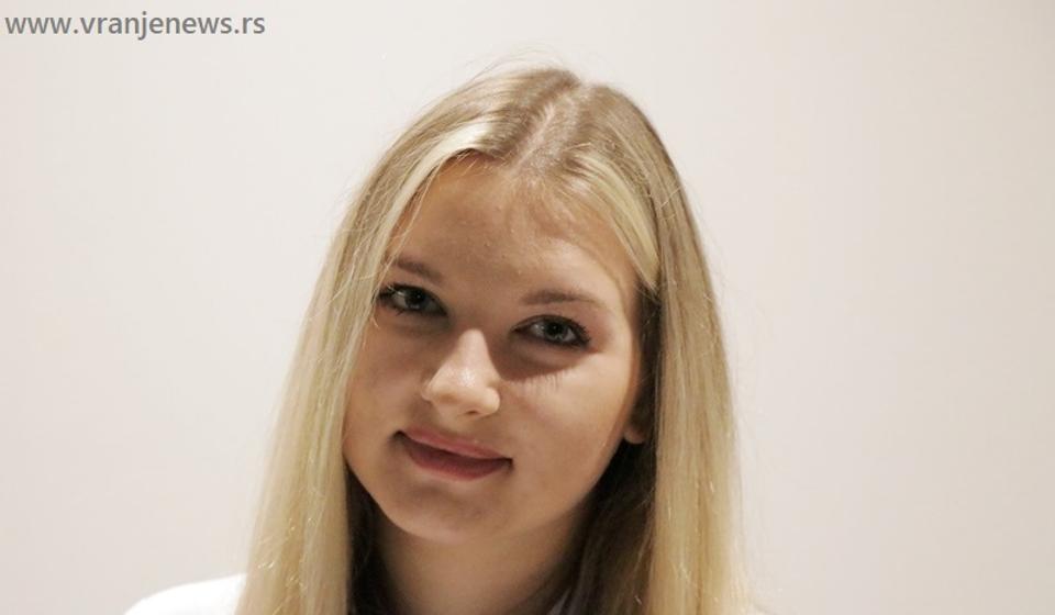 Emilija Milenković. Foto Vranje News