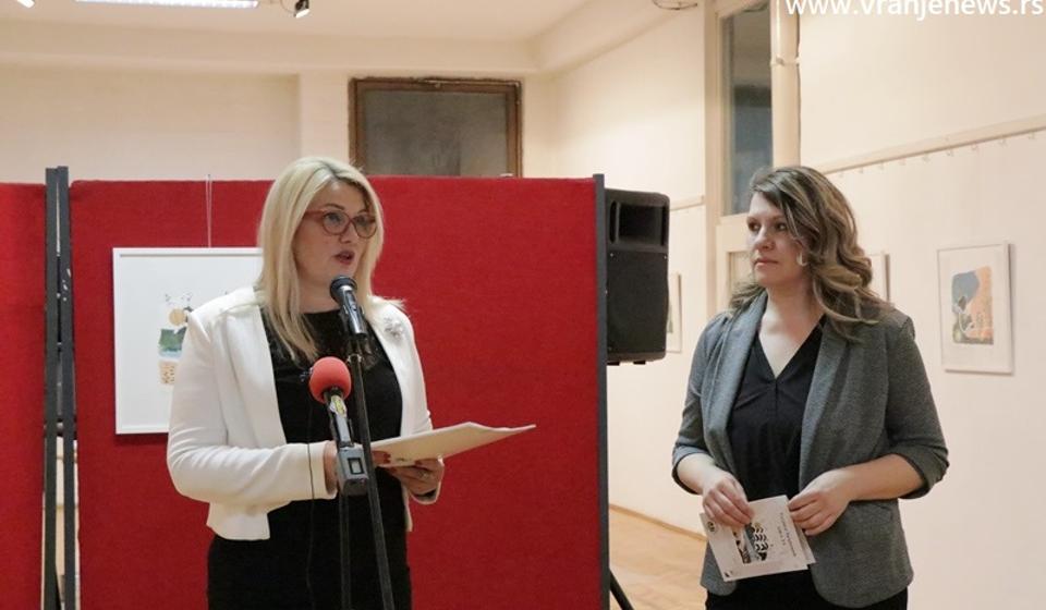 Detalj sa otvaranje izložbe 