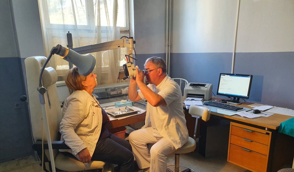 Sto dvadeset dva pacijenta obavila su ORL pregled. Foto ZC Vranje
