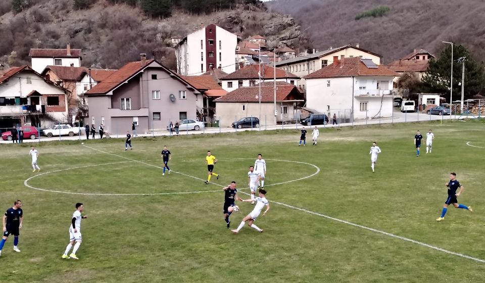 Detalj sa utakmice u Trgovištu. Foto FK Pčinja