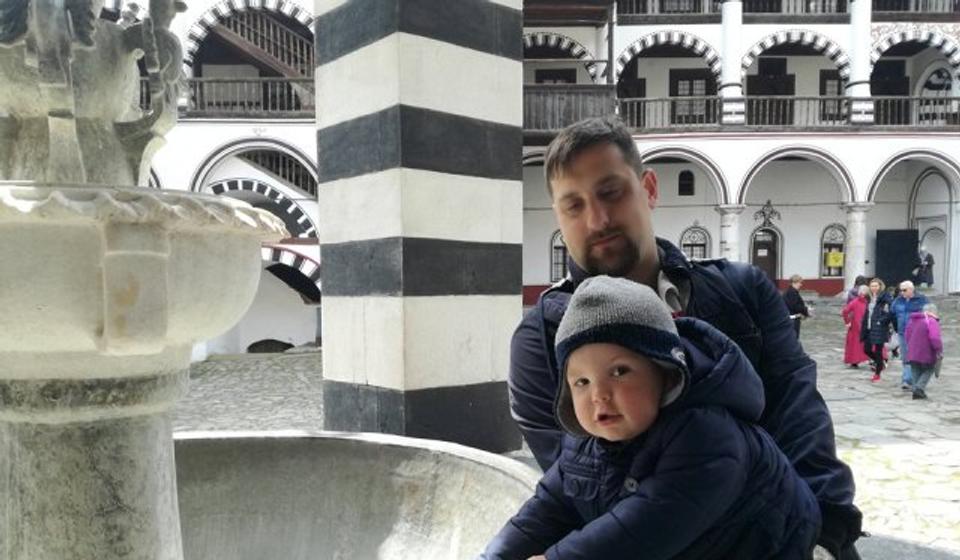 I najmlađi u Rilskom manastiru. Foto BSC