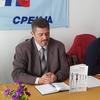 Bratislav Bogdanović (levo) sa smenjenim okružnim liderom Ivicom Petruševićem. Foto Vranje News