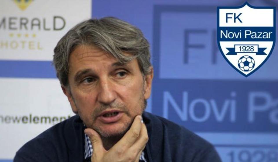 Darko Tešović. Foto FK Novi Pazar (Fejsbuk)