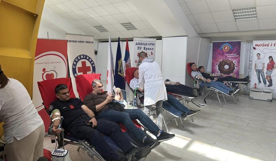 Foto Davaoci krvi PU Vranje