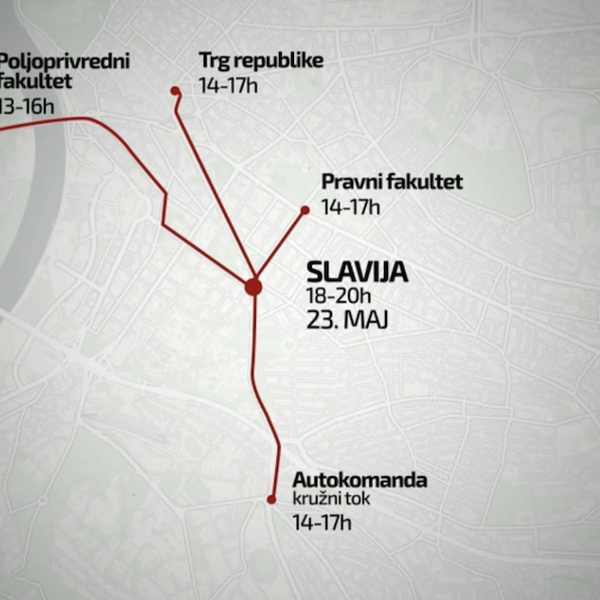 Foto Studenti u blokadi