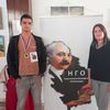 Filip sa svojom mentorkom. Foto Gimnazija Bora Stanković