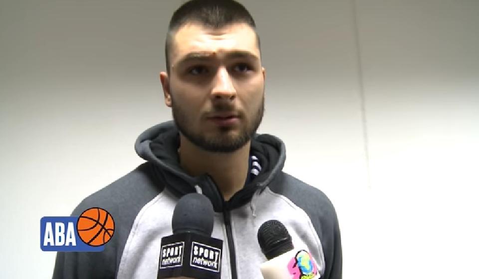 Nikola Janković. Foto printscreen Youtube kanal Aba lige