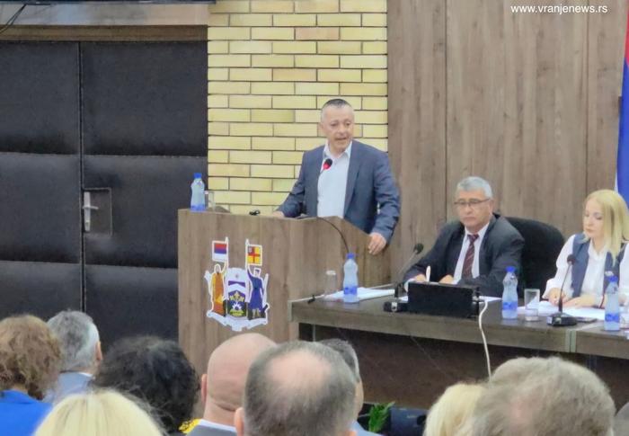 Igor Zlatković na današnjoj skupštinskoj sednici. Foto Vranje news
