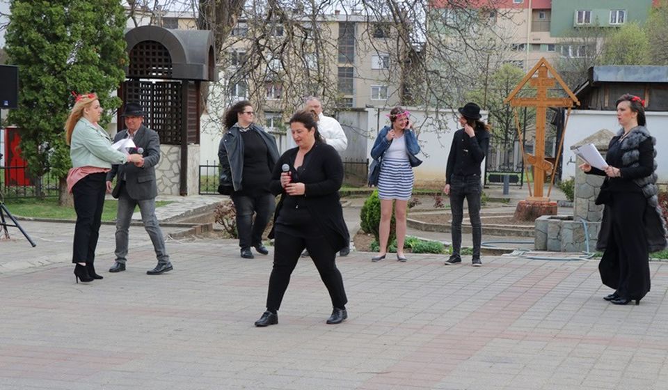 Performans glumaca iz Surdulice. Foto Vranje News