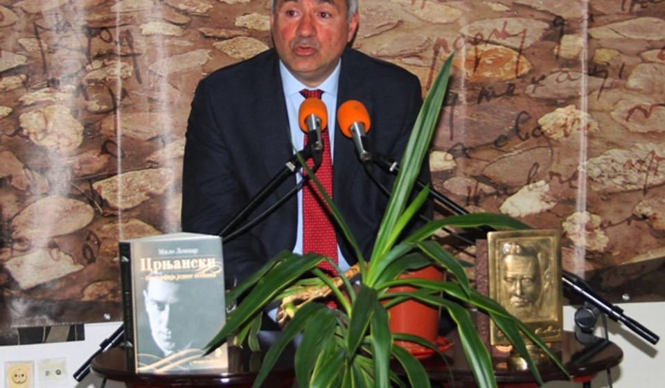 O Crnjanskom kao vrednosti: Milo Lompar. Foto VranjeNews