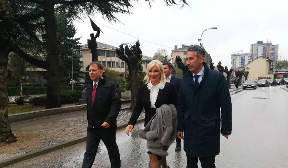 Mihajlovićeva prilikom jedne od ranijih poseta Vranju. Foto Vranje News