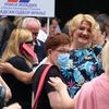 Većnica Danijela Milosavljević sa direktorkom Centra za socijalni rad u Vranju Draganom Arsić. Foto Vranje News