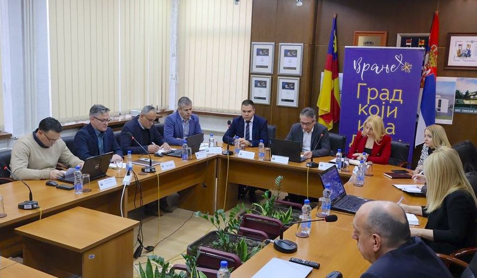 Sa današnje sednice Gradskog veća. Foto vranje.org.rs
