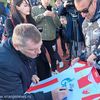 Miloš Šestić prilikom prošlogodišnjeg gostovanja u Vranju sa veteranima Zvezde. Foto Vranje News